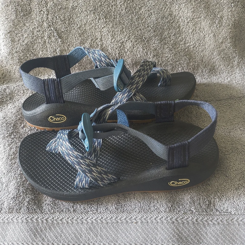 Chaco Womens Sandals Blue White Size 9 Activewear - Picture 12 of 12